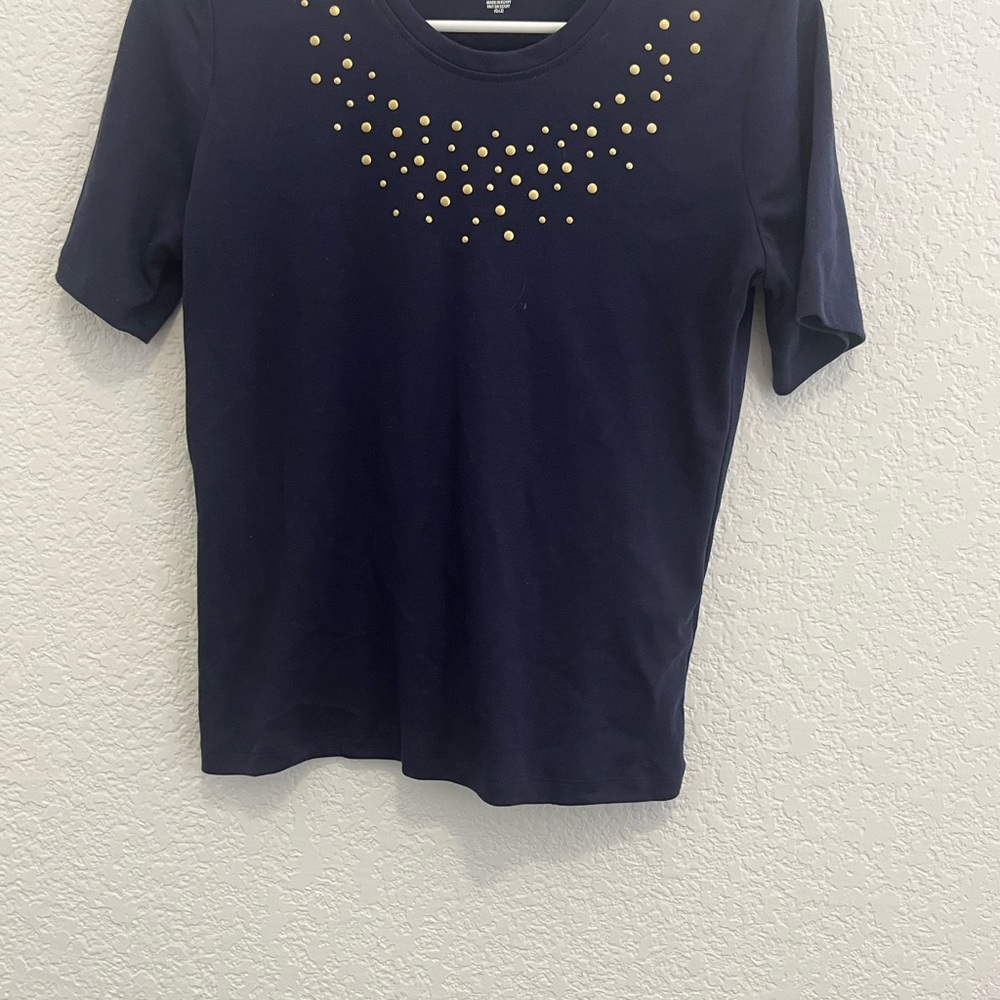 Women’s navy blouse